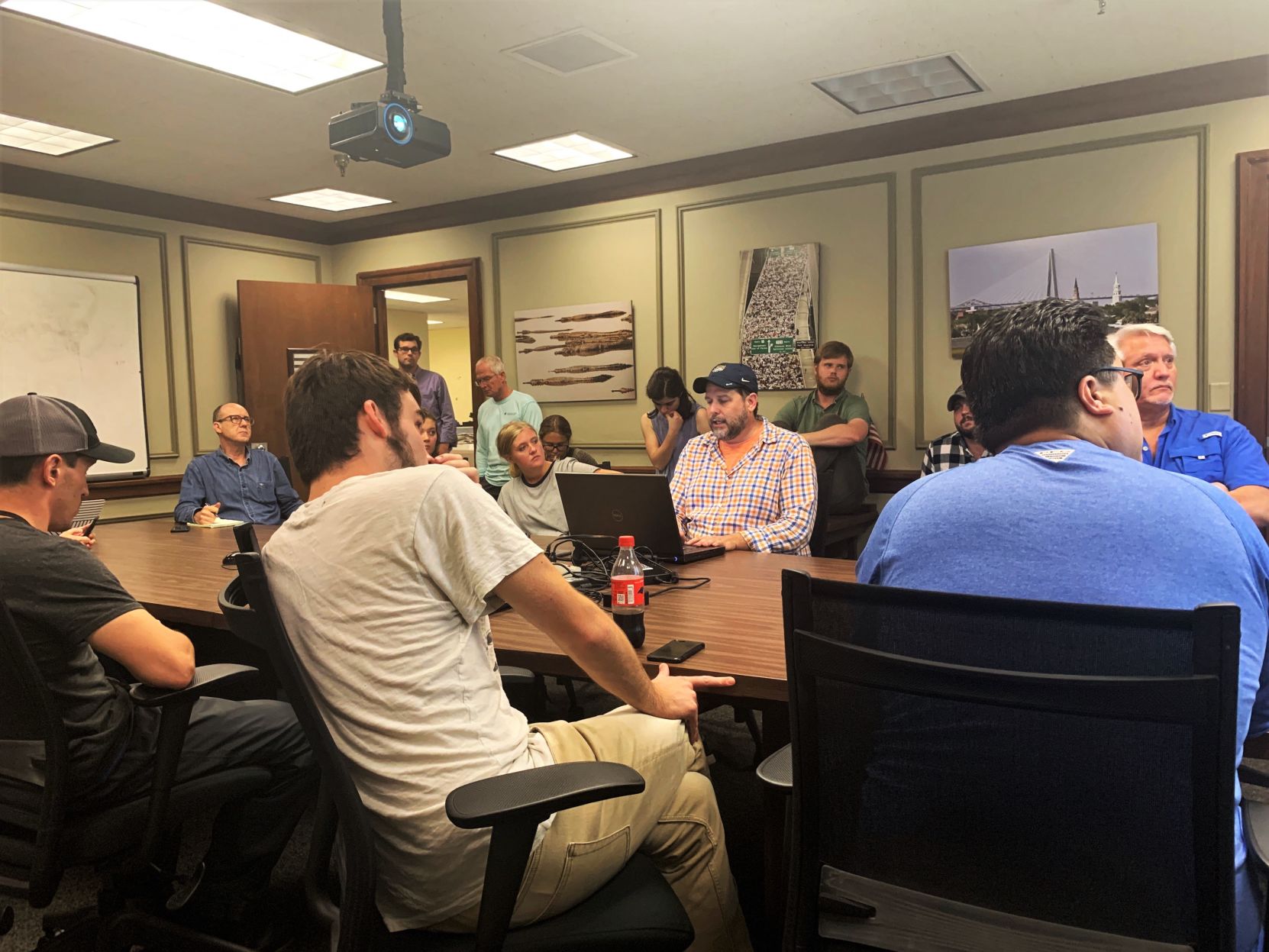 Hurricane Dorian News Meeting